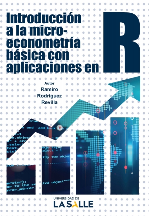 Cover image for book Introducción a la microeconometría básica con aplicaciones en R