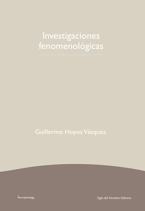 Cover image for book Investigaciones fenomenológicas.