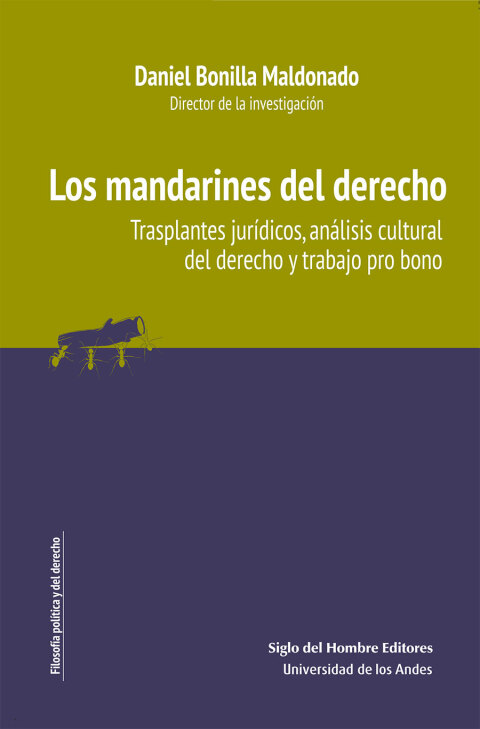 Cover image for book Los mandarines del derecho