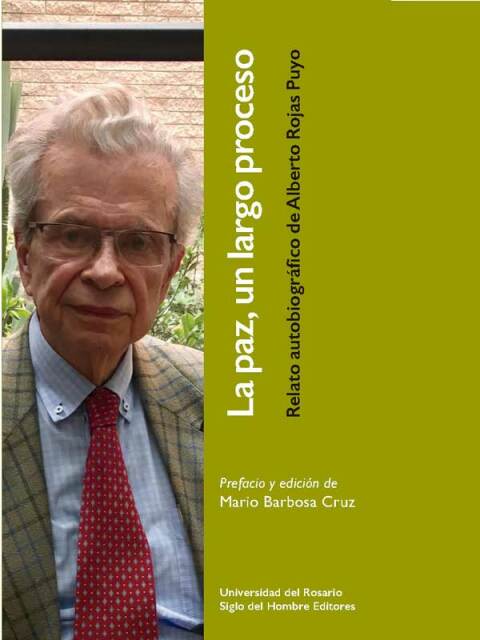 Cover image for book La paz un largo proceso