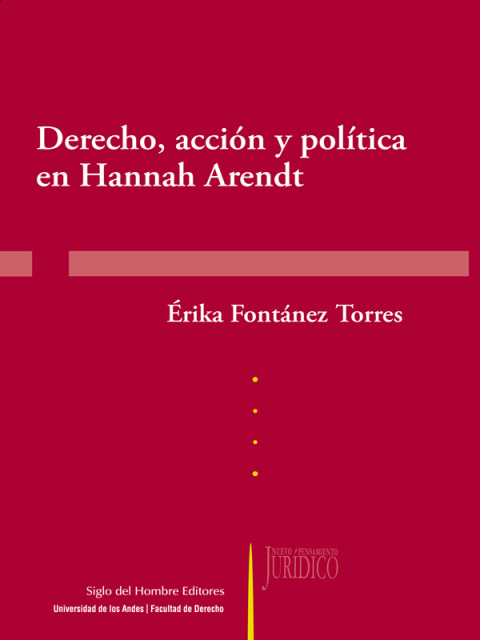 Cover image for book Derecho  acción y política en Hannah Arendt