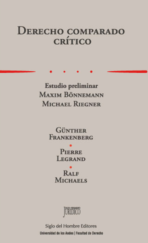 Cover image for book Derecho comparado crítico