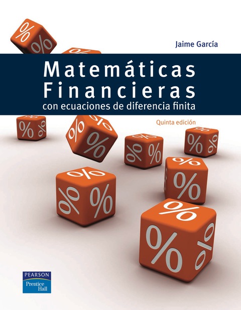 Cover image for book Matemáticas financieras con ecuaciones de diferencia finita