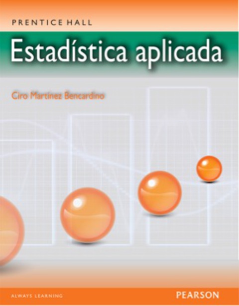 Cover image for book ESTADISTICA APLICADA