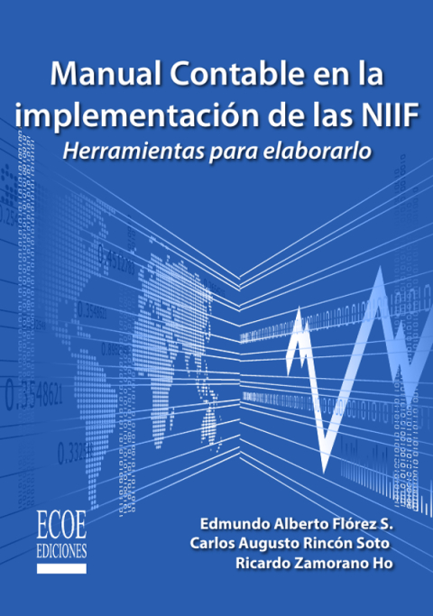 Cover image for book Manual contable en la implementación de las NIIF