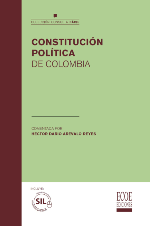 Cover image for book Constitución política de colombia