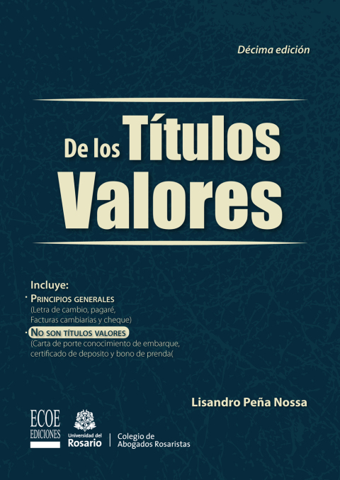 De los tÃ­tulos Valores 