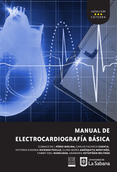 Cover image for book Manual de electrocardiografía básica