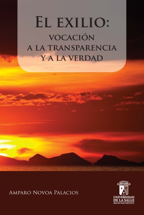 Cover image for book El exilio: Vocación a la transparencia y a la verdad