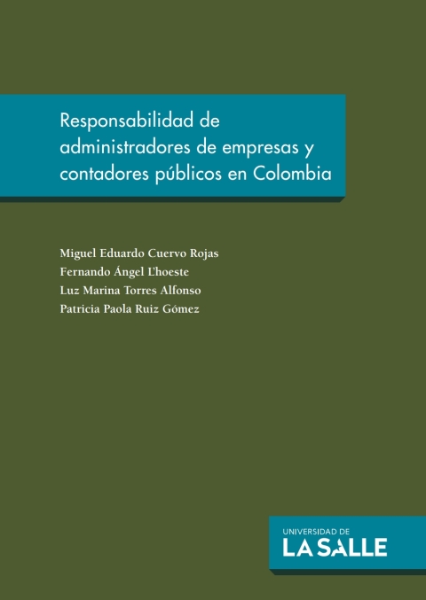 Cover image for book Responsabilidad de administradores de empresas y contadores públicos en Colombia