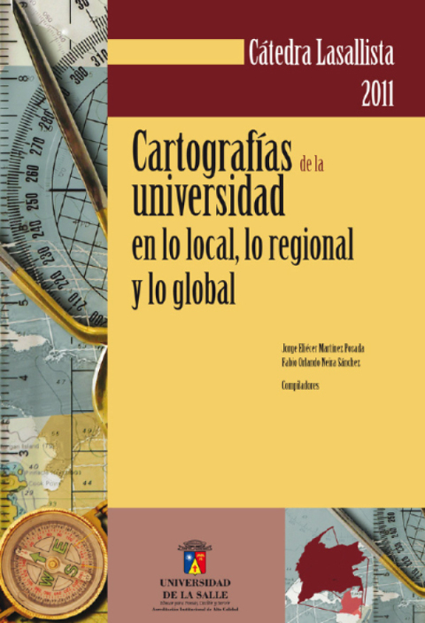 Cover image for book Cartografías de la universidad en lo local, lo regional y lo global