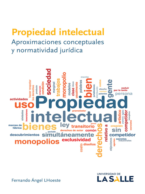 Cover image for book Propiedad intelectual: Aproximaciones conceptuales y normatividad jurídica