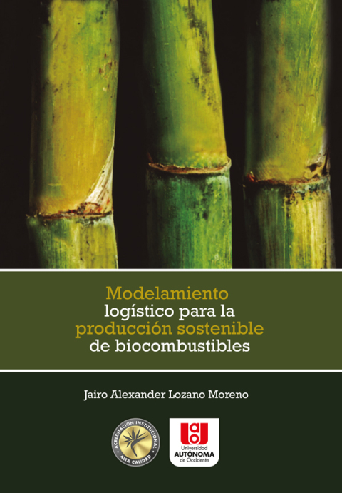 Cover image for book Modelamiento logístico para la producción sostenible de biocombustibles.
