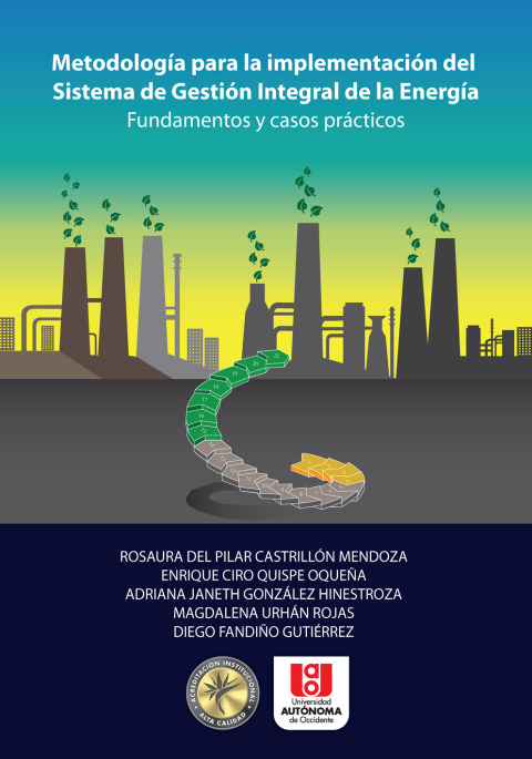 Cover image for book Metogología para la implementación del Sistema de Gestión Integral de la Energía.. Fundamentos y casos prácticos
