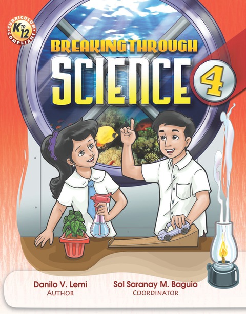 Cover image for book Breaking Through Science 4 (K to 12)