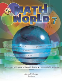 Math World 7 (K - 12) 1st edition | 9789719802563, 9789719802563 ...