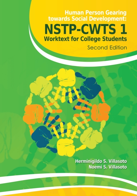 Cover image for book Human Person Gearing Towards Social Development NSTP-CWTS 1