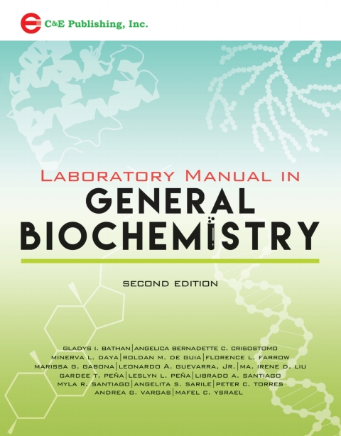Cover image for book Laboratory Manual in General Biochemistry