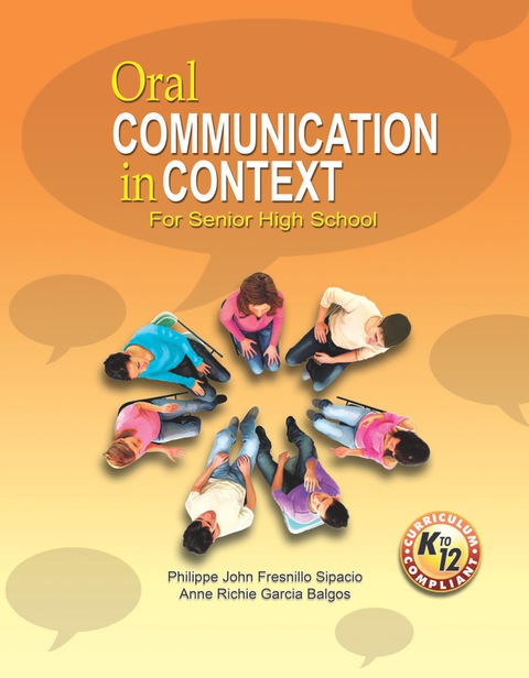 Cover image for book Oral Communication in Context for Senior High School