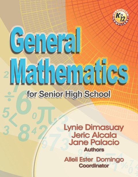 Cover image for book General Mathematics for Senior High School