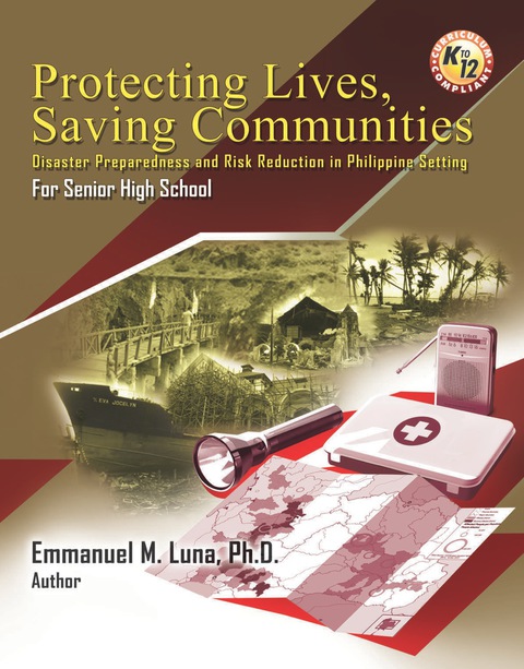Cover image for book Protecting Lives, Saving Communities: Disaster Preparedness and Risk Reduction in Philippine Setting for Senior High School