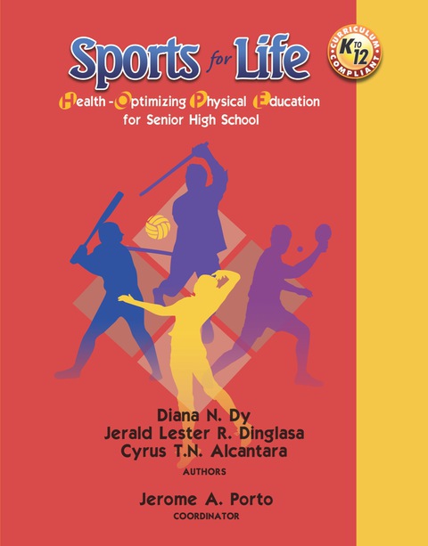 Cover image for book Sports for Life Health-Optimizing Physical Education (HOPE) 2 Series for Senior High School