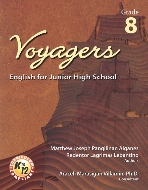 Cover image for book Voyagers 8 English for Junior High School