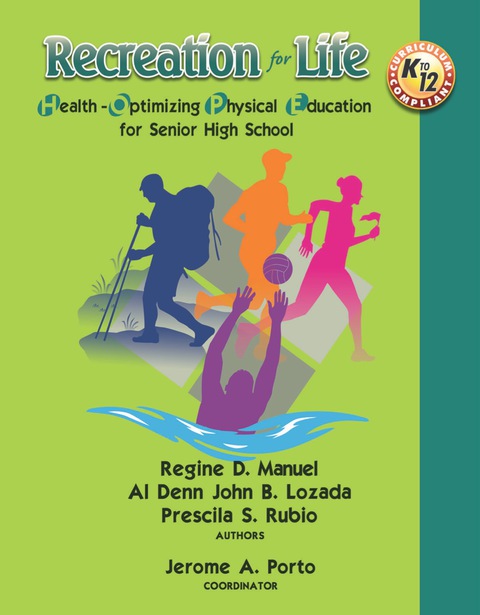 Cover image for book Recreation for Life Health-Optimizing Physical Education (HOPE) 4 Series for Senior High School