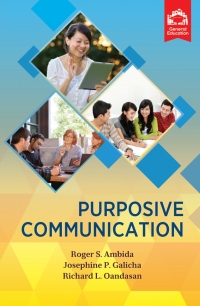 Purposive Communication 1st Edition | 9789719811022, 9789719811022 ...