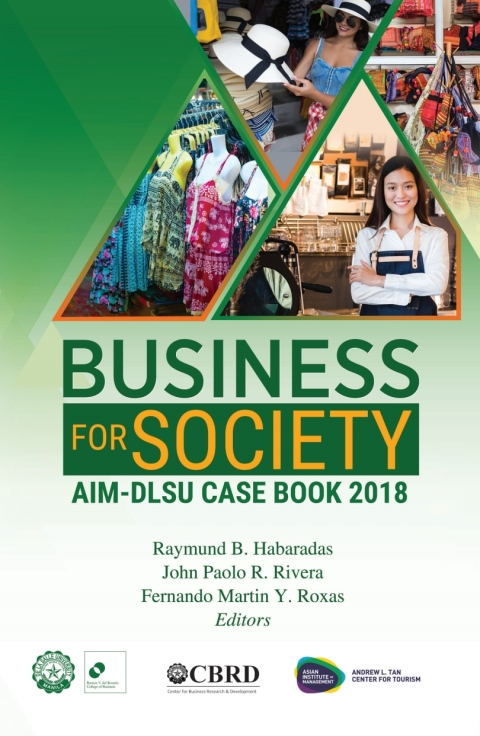 Cover image for book Business for Society: AIM-DLSU Case Book 2018