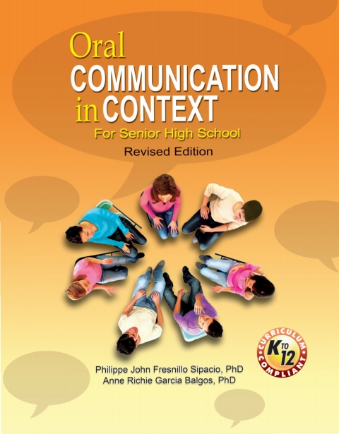 Cover image for book Oral Communication in Context for Senior High School