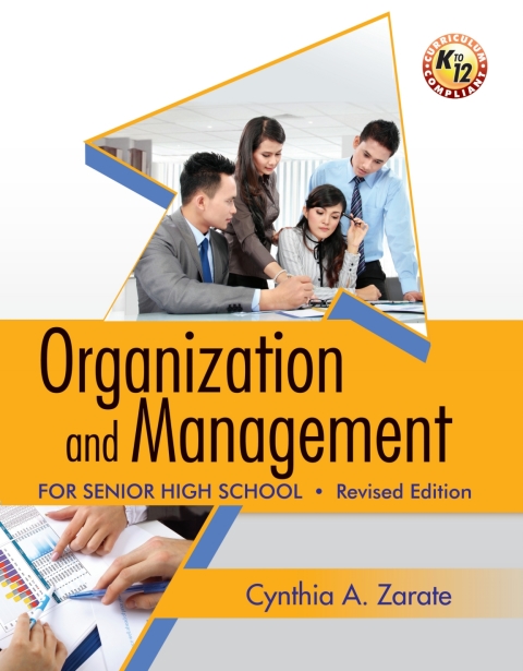 Cover image for book Organization and Management for Senior High School