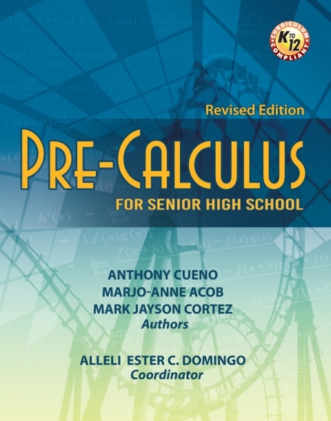 Cover image for book Pre-Calculus for Senior High School - Revised Edition