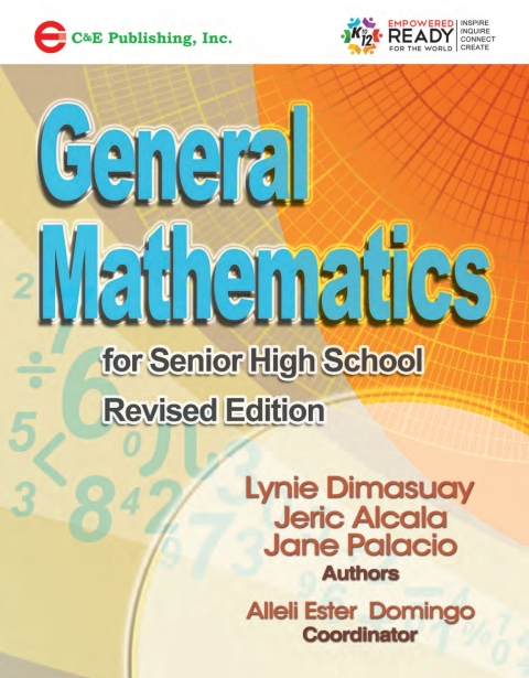 Cover image for book General Mathematics for Senior High School - Revised Edition