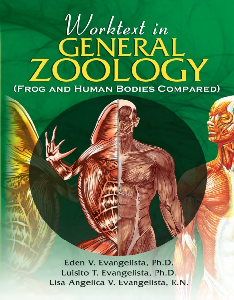 Cover image for book Worktext in General Zoology (Frog and Human Bodies Compared)