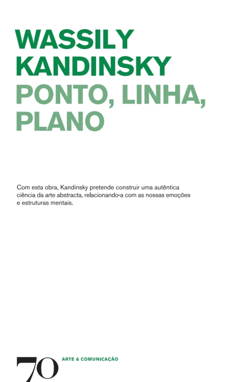 Ponto, linha, plano