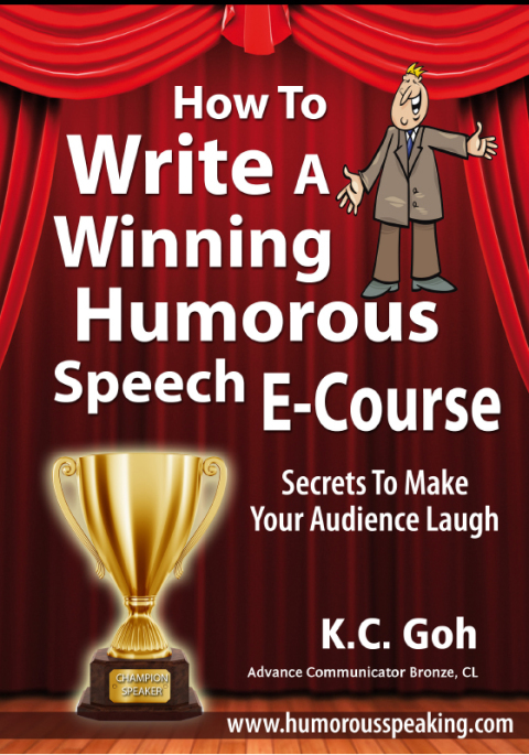 Cover image for book How to Write a Winning Humorous Speech (Ecourse)