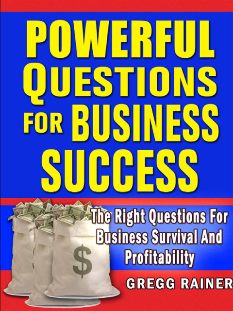 Cover image for book Powerful Questions for Business Success: The Right Questions for Business Survival and Profitability