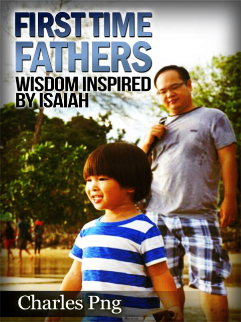 Cover image for book First Time Fathers:  Wisdom Inspired by Isaiah