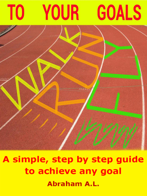 Cover image for book Walk, Run, Fly to Your Goals: A Step By Step Guide to Achieve Any Goal