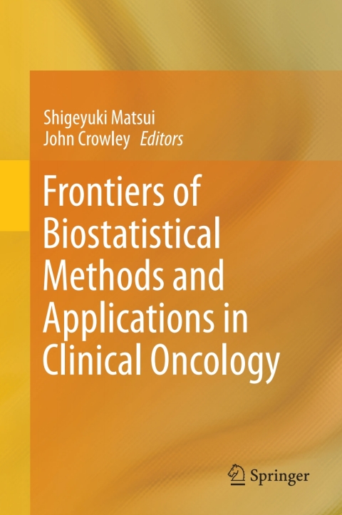 Cover image for book Frontiers of Biostatistical Methods and Applications in Clinical Oncology