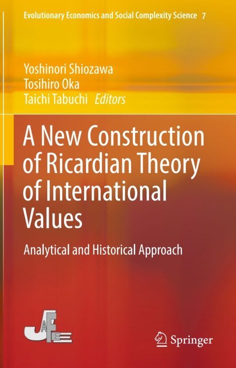 Cover image for book A New Construction of Ricardian Theory of International Values