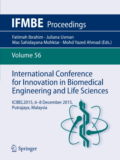 Cover image for book International Conference for Innovation in Biomedical Engineering and Life Sciences