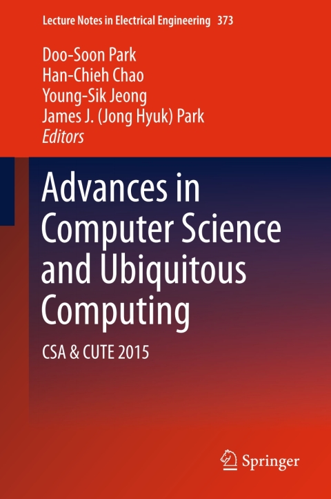 Cover image for book Advances in Computer Science and Ubiquitous Computing
