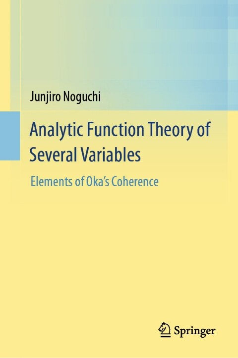 Cover image for book Analytic Function Theory of Several Variables
