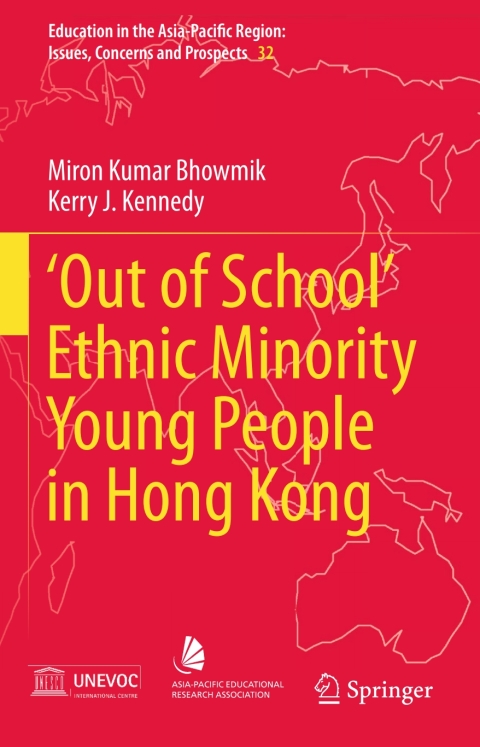 Cover image for book ‘Out of School’ Ethnic Minority Young People in Hong Kong
