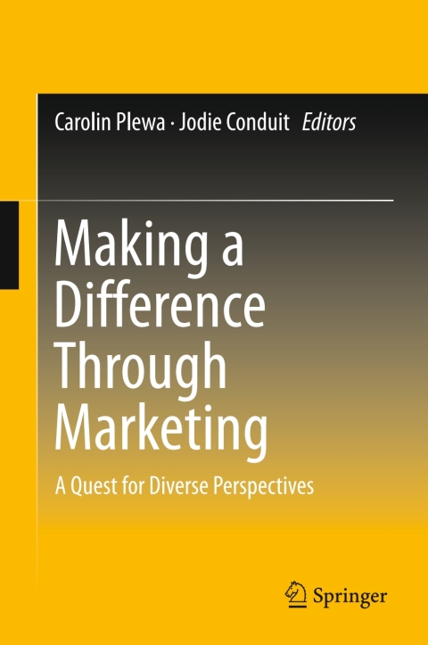 Cover image for book Making a Difference Through Marketing