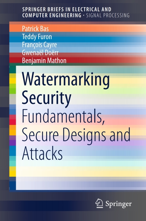 Cover image for book Watermarking Security