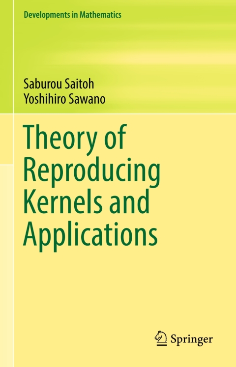 Cover image for book Theory of Reproducing Kernels and Applications