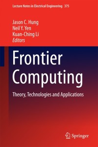 Cover image: Frontier Computing 9789811005381